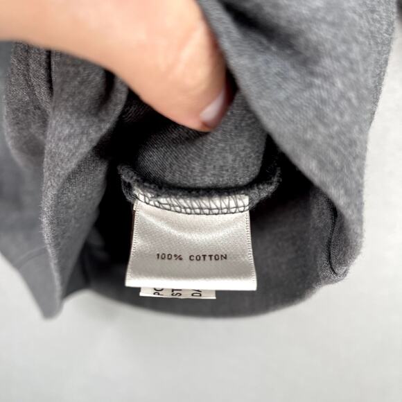 Peter Millar Sweater Mens Large Gray Quarter Zip Pullover Sweatshirt Adult - Picture 4 of 9